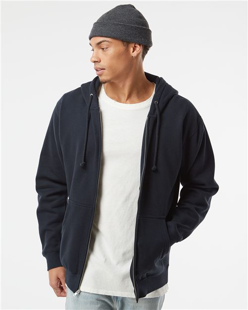 Independent Trading Co. Unisex Heavyweight Full-Zip Hooded Sweatshirt IND4000Z