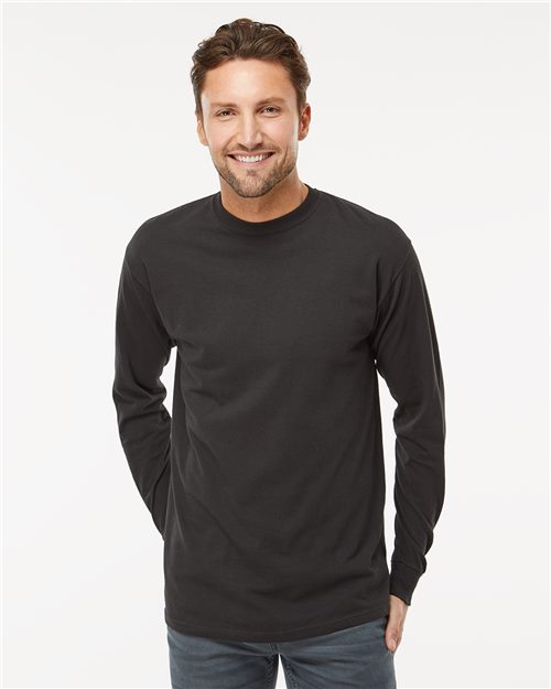 M&O Unisex Gold Soft Touch Long Sleeve T-Shirt 4820