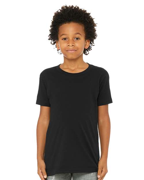 BELLA + CANVAS Youth CVC Jersey Tee 3001YCVC