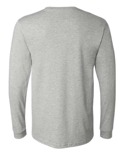 BELLA + CANVAS Heather CVC Long Sleeve Tee 3501CVC