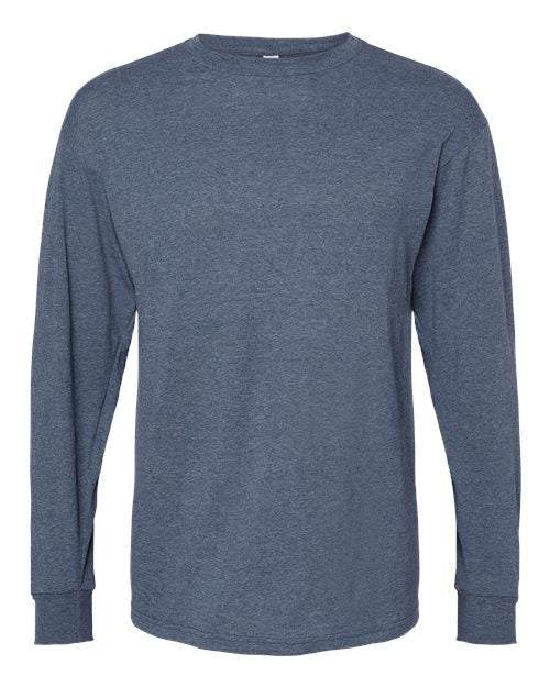M&O Unisex Gold Soft Touch Long Sleeve T-Shirt 4820