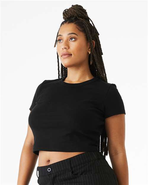 BELLA + CANVAS Women's Micro Rib Baby Tee 1010