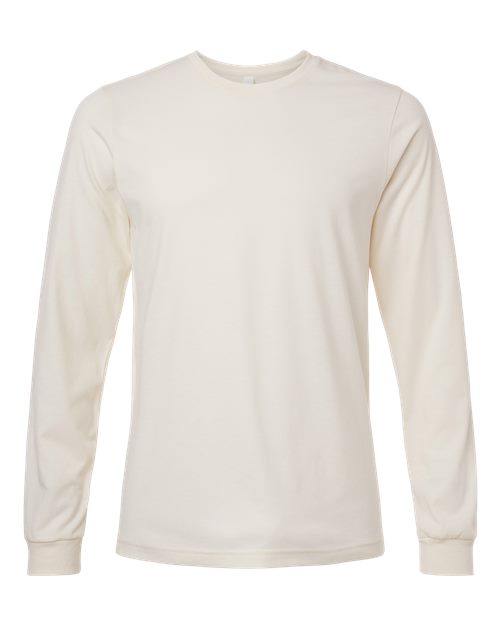 BELLA + CANVAS Heather CVC Long Sleeve Tee 3501CVC
