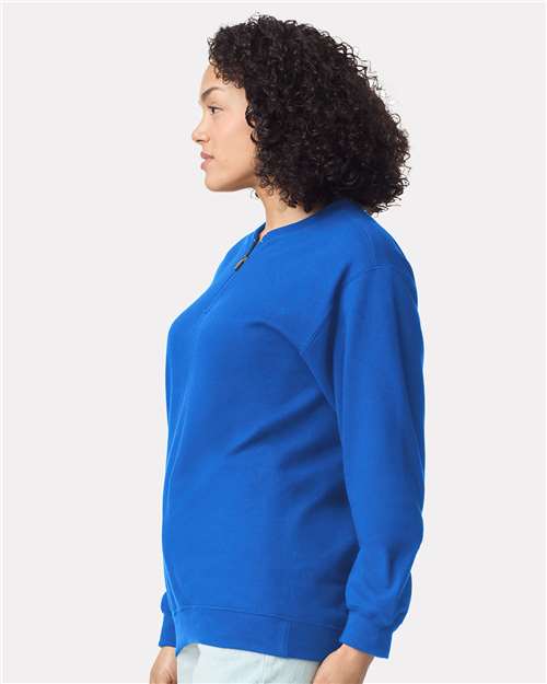 Gildan Unisex Softstyle® Midweight 1/4 Zip Sweatshirt SF008