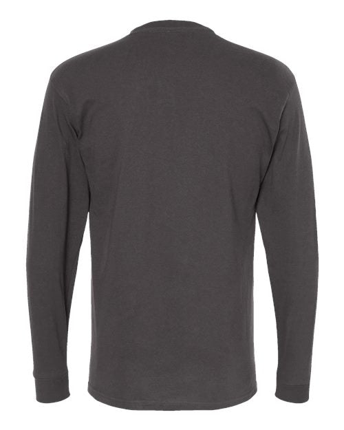 M&O Unisex Gold Soft Touch Long Sleeve T-Shirt 4820