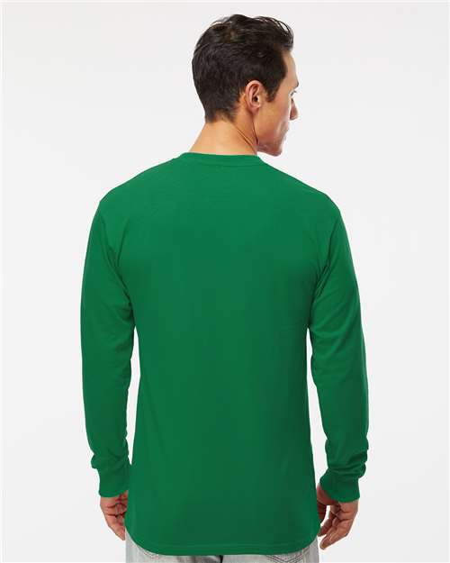 M&O Unisex Gold Soft Touch Long Sleeve T-Shirt 4820