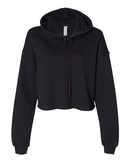 BELLA + CANVAS Women's Crop Hoodie Sweatshirt 7502