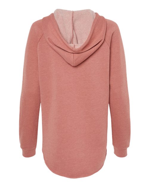 Independent Trading Co. Women’s Lightweight California Wave Wash Hooded Sweatshirt PRM2500