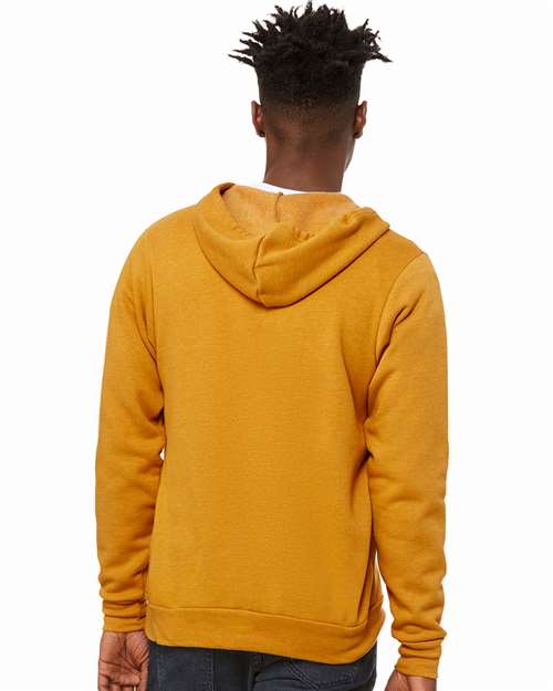 BELLA + CANVAS Unisex Sponge Fleece Full-Zip Hoodie Sweatshirt 3739