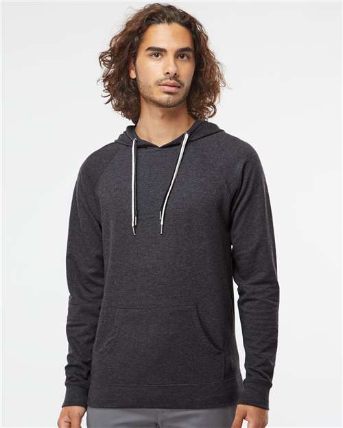 Independent Trading Co. Unisex Icon Lightweight Loopback Terry Hooded Sweatshirt SS1000