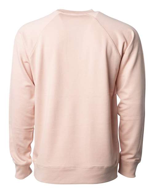 Independent Trading Co. Unisex Icon Lightweight Loopback Terry Crewneck Sweatshirt SS1000C