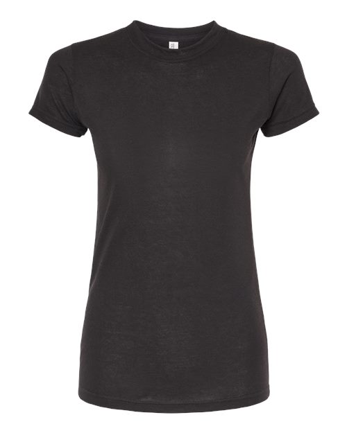 M&O Women's Deluxe Blend T-Shirt 3540