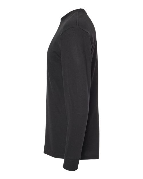 M&O Unisex Gold Soft Touch Long Sleeve T-Shirt 4820
