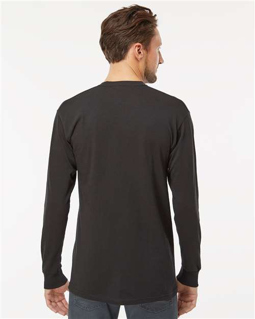 M&O Unisex Gold Soft Touch Long Sleeve T-Shirt 4820