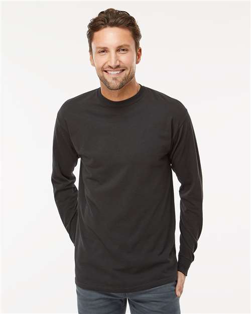 M&O Unisex Gold Soft Touch Long Sleeve T-Shirt 4820