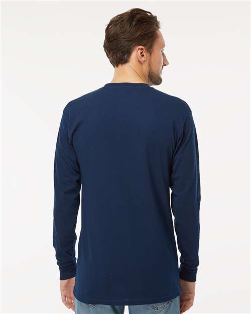 M&O Unisex Gold Soft Touch Long Sleeve T-Shirt 4820