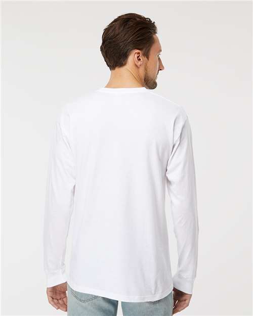 M&O Unisex Gold Soft Touch Long Sleeve T-Shirt 4820
