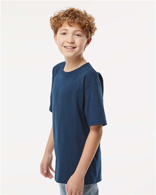 M&O Youth Gold Soft Touch T-Shirt 4850