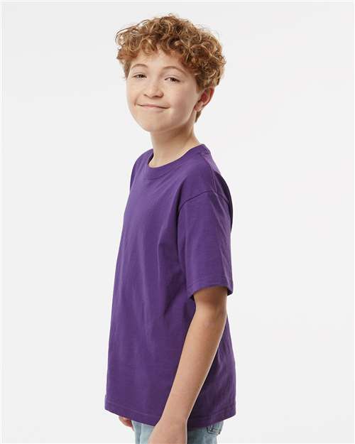 M&O Youth Gold Soft Touch T-Shirt 4850